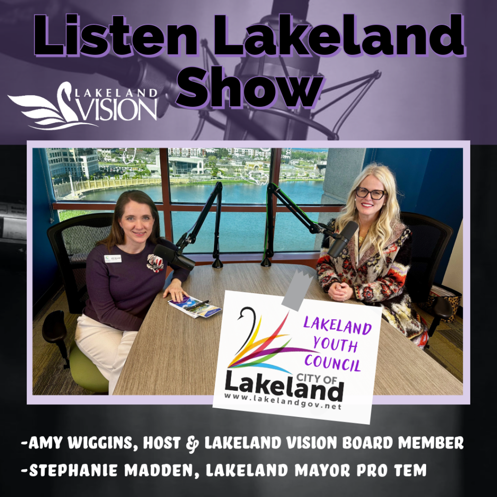 Listen Lakeland - Host: Amy Wiggins. Guest: Stephanie Madden, Lakeland Mayor Pro Tem